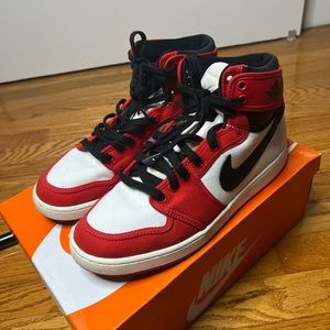 Jordan 1 high university red black white